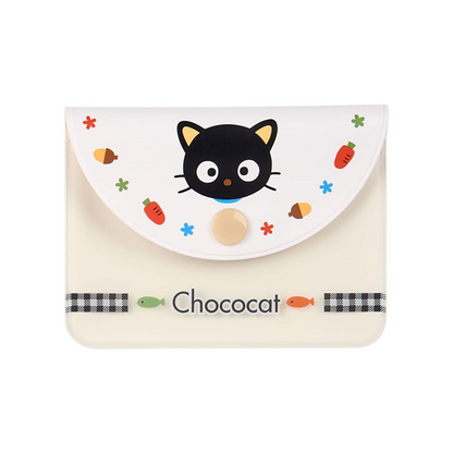 Sanrio｜Cat Club Sticker &amp; Case Set｜10.9 x 8.2 x 1cm approx.