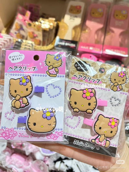 Sanrio｜Hello Kitty Bangs Hair Clips｜2 piece