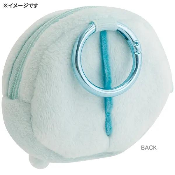 Sumikko gurashi｜Fluffy Face Mascot Mini Pouch with Carabiner｜60×70×30mm approx.