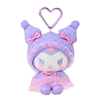Sanrio｜Sweet Rain Collection Raincoat Mascot Holder /Plush Keychain｜9×7.5×13cm approx.