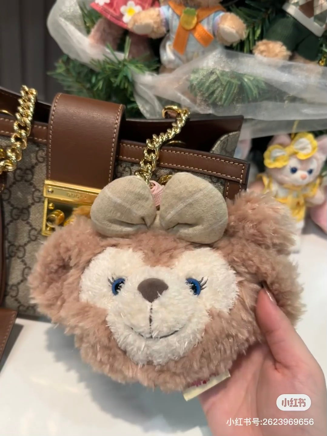 Disney HK｜大脸斜挎包/卡包位