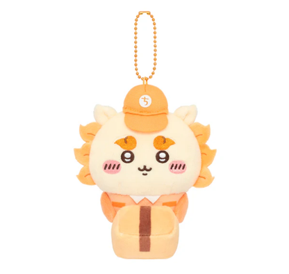 chiikawa｜Market Deliveryman Mascot Holder /Plush Keychain｜H120 x W80 x D75 mm approx.