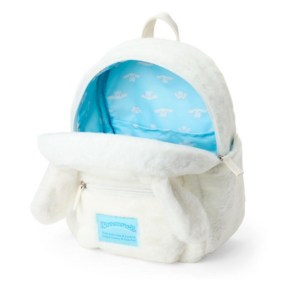 Sanrio｜Cinnamoroll Plump Cheeks Face-shaped Fluffy Backpack｜29×15×26cm approx.