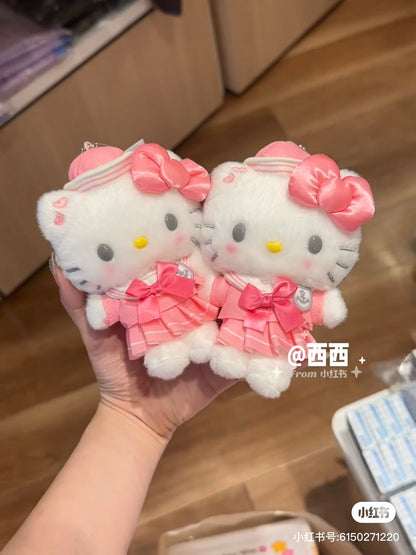 Sanrio｜Collar Mascot Holder /Plush Keychain｜12×6×13.5cm approx. Source From  Japan