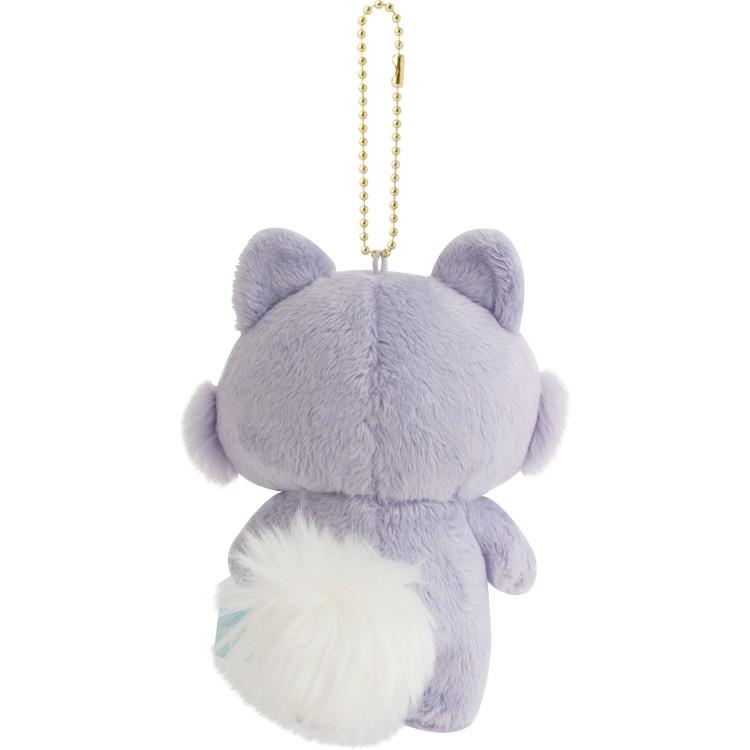 SANX｜Rilakkuma and Awawa Neko Mascot Holder /Plush Keychain｜90×85×45mm approx.