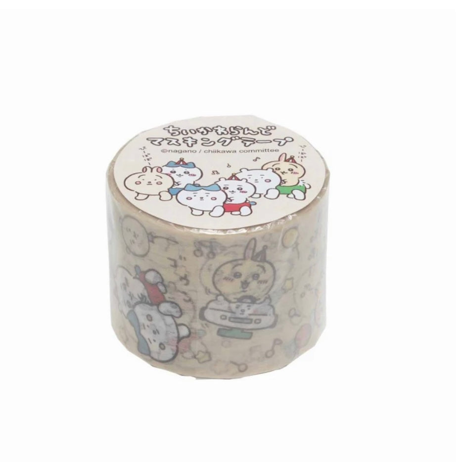 Chiikawa 吉伊卡哇|骑骑乐系列宽版胶带/手帐辅助