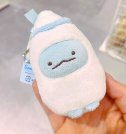 Sumikko gurashi｜Kindergarten Simple Mini Mascot Holder /Plush Keychain｜85×65×35mm approx.