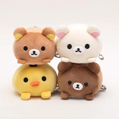 Rilakkuma轻松熊｜San-X Super Soft Plush超好rua可爱角色趴趴迷你毛绒玩偶/公仔｜约9 × 10 × 15 cm