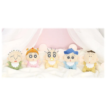 Crayon shin-chan｜Baby Mascot Holder /Plush Keychain｜7.8 x 10.4 x 12.4cm approx.