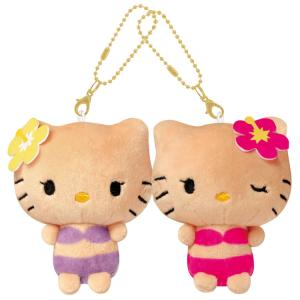 Sanrio｜Hello Kitty &amp; Mimmy Nico Mascot Holder /Plush Keychain｜170×130×55mm approx.