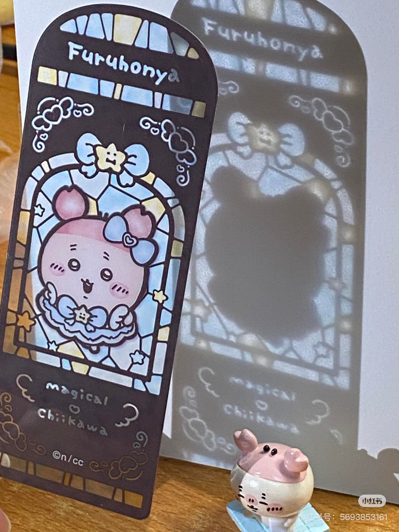 Chiikawa 吉伊卡哇｜ Magical Chikawa Trading Stained Glass Style Clear Bookmark魔法少女系列彩色玻璃窗亚克力透光书签盲盒/全8种｜1枚入