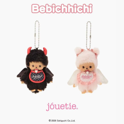 【limit 1】Monchhichi｜Bebichhichi × jouetie Angel and Devil Mascot Holder /Plush Keychain