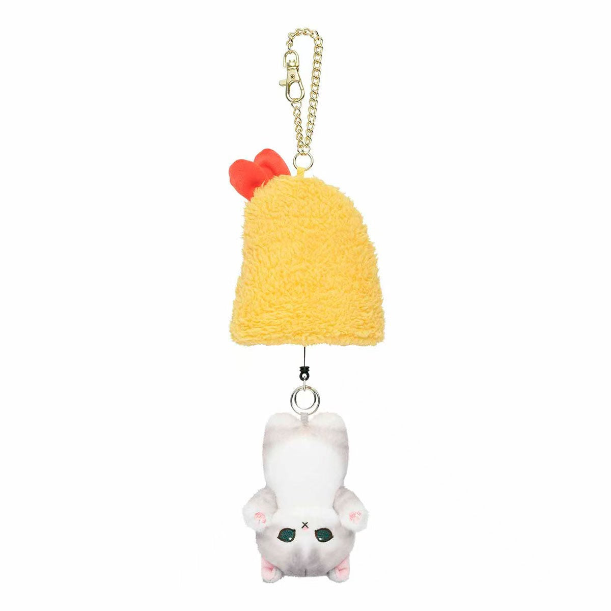 Mofusand｜Retractable Mascot Holder /Plush Keychain｜200×100×100mm approx.