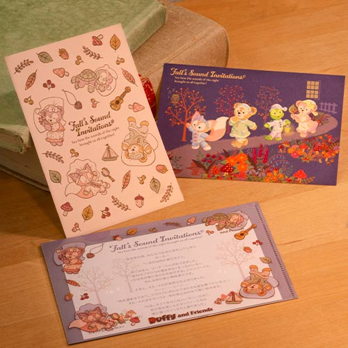 Disney迪士尼｜2024东迪秋日睡衣派对明信片套装