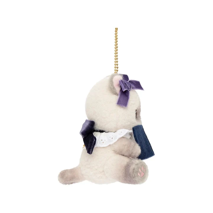 mofusand｜Nyantique Reading Mascot Holder /Plush Keychain｜120×100×110mm approx.
