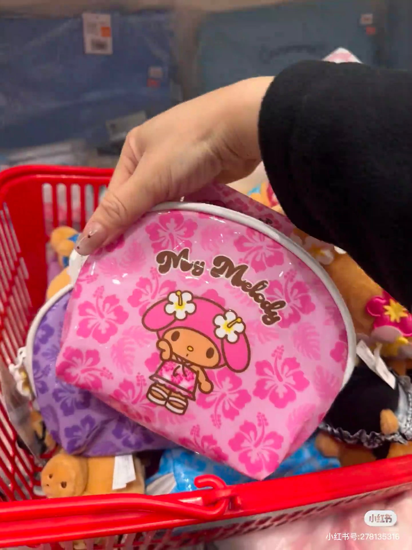 Sanrio｜Endless Summer Vacation Pouch｜17 x 6 x 13.5cm approx.