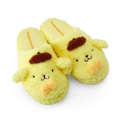 Sanrio三丽鸥｜ Face-Shaped Slippers 可爱角色软乎乎毛绒拖鞋/家居鞋｜约28.3 x 26.4 x 10.6cm