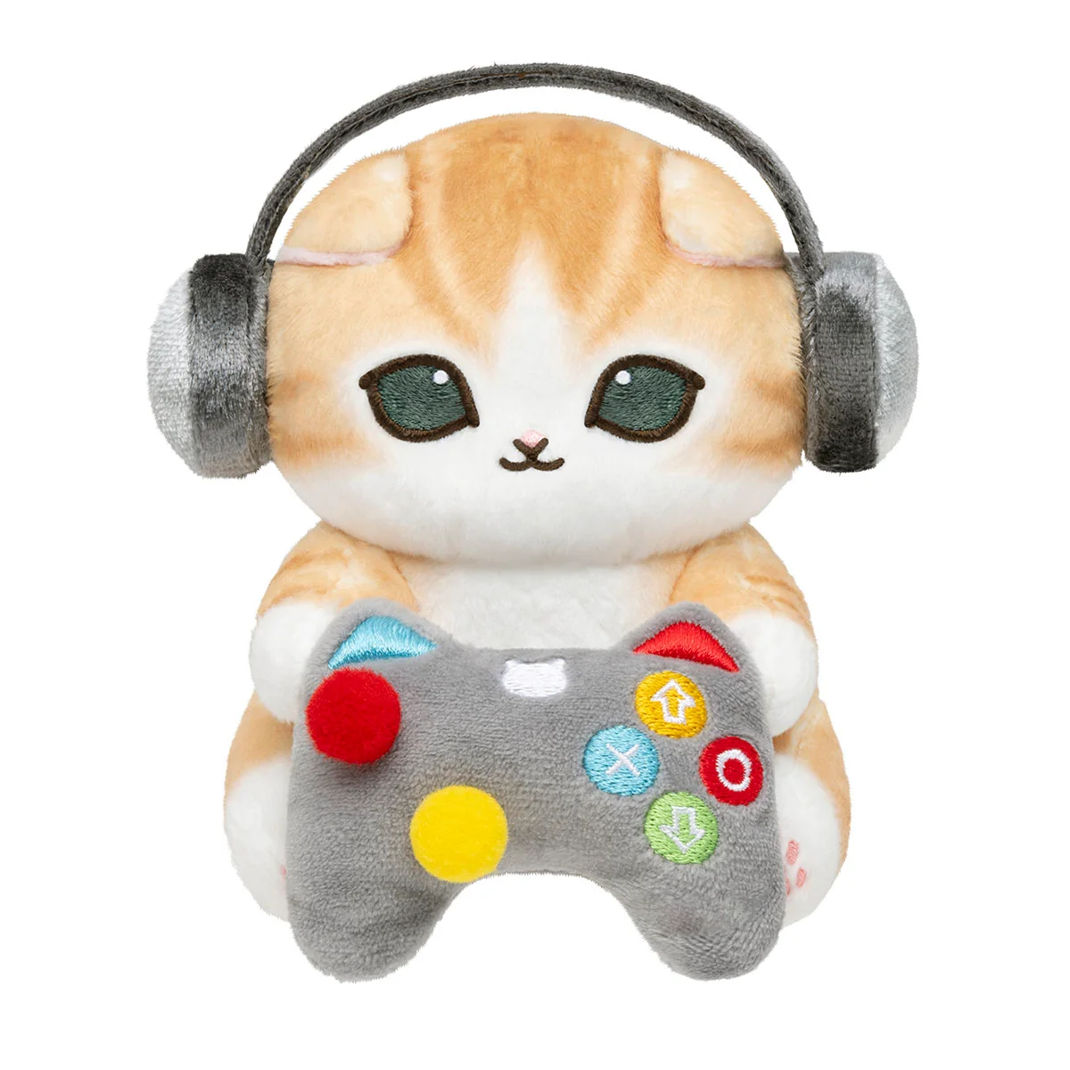 Mofusand｜Wanna Play a Game? Watching Kitty Desktop Hanging Plush Dolls/Plush Toy｜H110×W100×D130mm approx.
