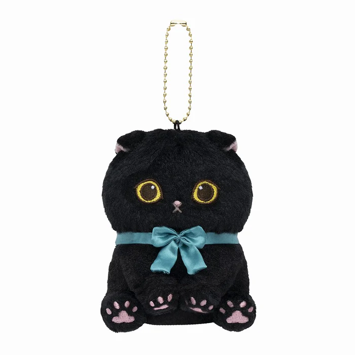 Mofusand｜Chocolate and a black cat mascot｜H110 x W80 x D105mm approx.