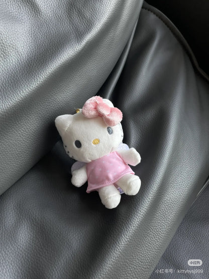 HelloKitty｜Sanrio 50th Anniversary Collection Standard Angel Mascot Holder /Plush Keychain｜ 85x100x45mm approx.
