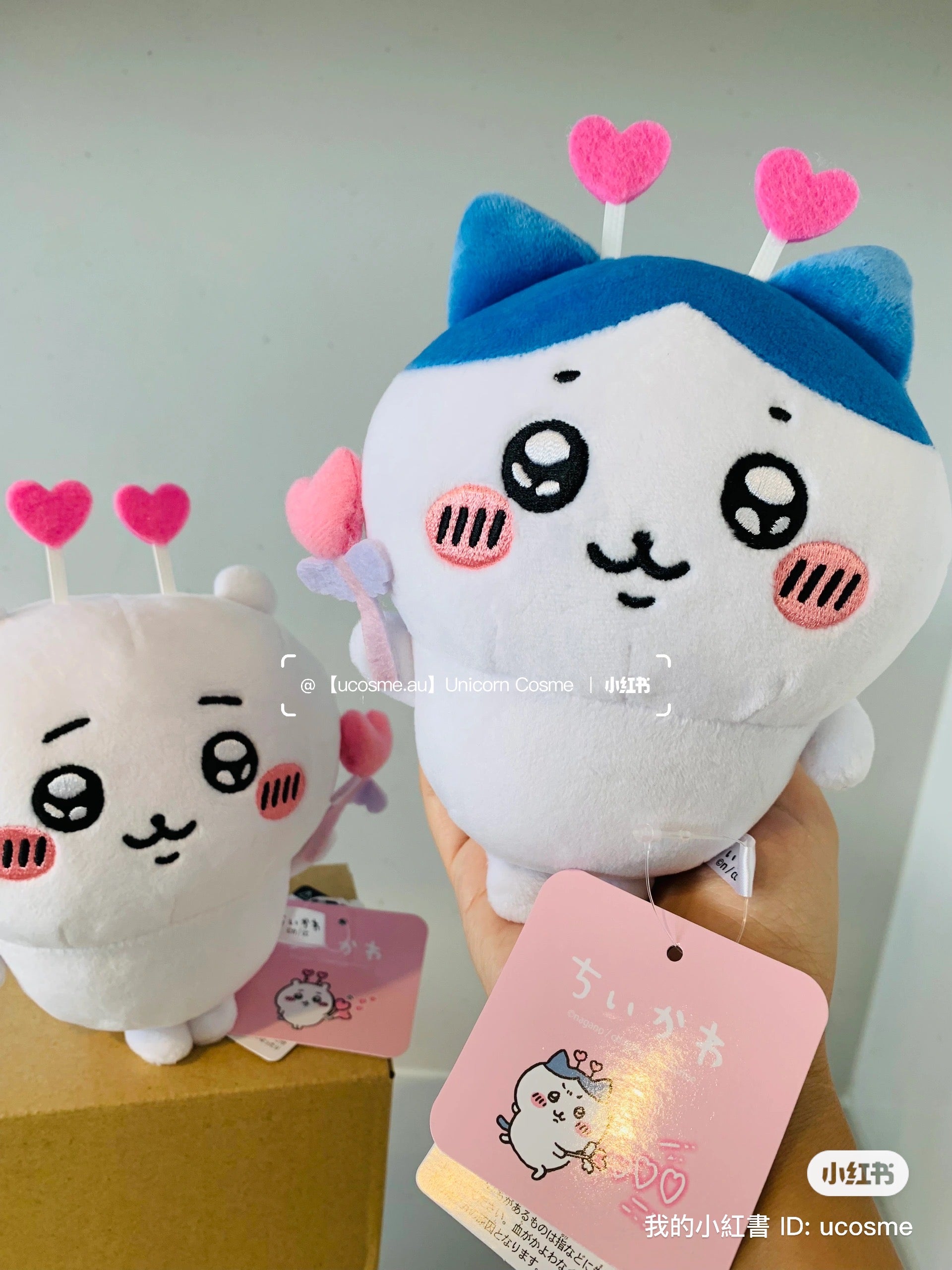 Chiikawa 吉伊卡哇｜粉爱心情人节限定公仔/玩偶