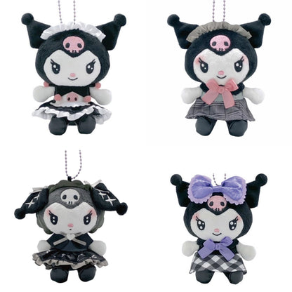 Sanrio｜Kuromi 20th Anniversary Nurse  Mascot Holder /Plush Keychain｜H11 x W10 x D5.5cm approx.