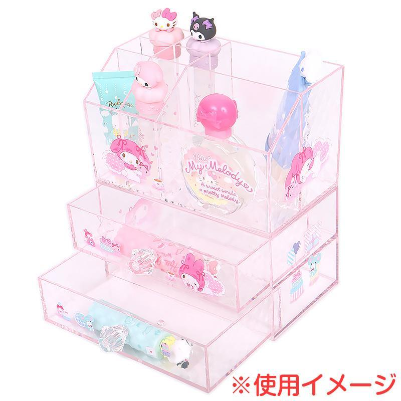 Sanrio｜Relaxing Stacking Chest Drawer｜16.3×9.3×9cm approx.