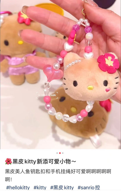 Hello kitty｜Fantasy Collection Rainbow Face Mascot Strap ｜8×3×11cm approx.