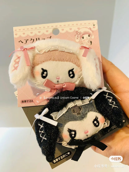 Sanrio｜第三代暗黑地雷限定毛绒发夹