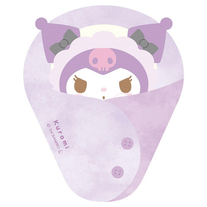Sanrio｜Baby Swaddles Okurumi Die-cut Memo｜140×140mm approx.