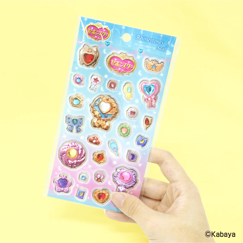 Funbox｜Sebonstar Rhinestone Stickers｜H180 x W90mm approx.