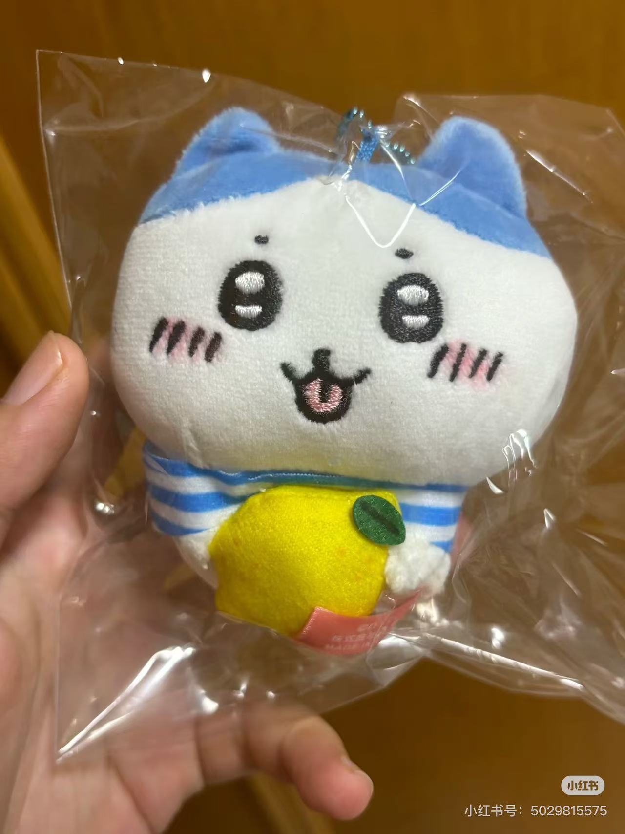 Chiikawa｜Lemon Mascot Holder /Plush Keychain｜H10cm approx.
