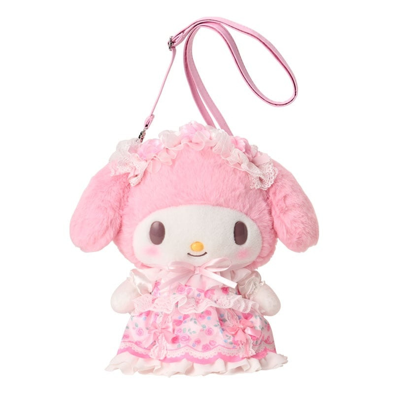 【limit 1】Sanrio｜Fairy Tale Party Frills Lace Dress Plush Pochette Crossbody Shoulder Bag｜20×13×31cm approx.