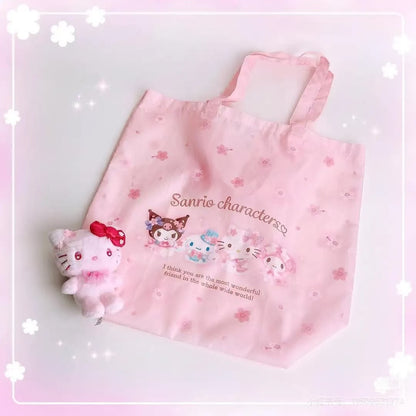 Sanrio｜Sakura 2025 Eco Bag｜ 43×16.8×41cm approx.