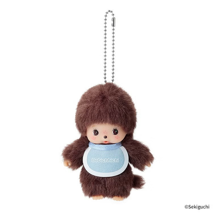 【limit 2】Monchhichi｜Bebichhichi Mascot Holder /Plush Keychain｜H12 x W9 x D5cm approx.