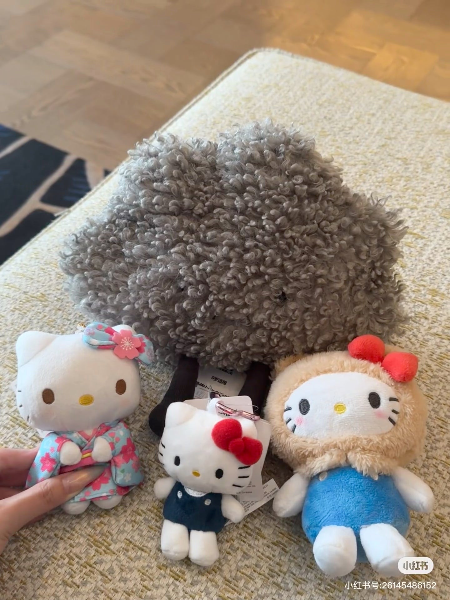 Sanrio｜Animal Mascot Pouch Keychain｜5.0 x 10.0 x 14.0cm approx.