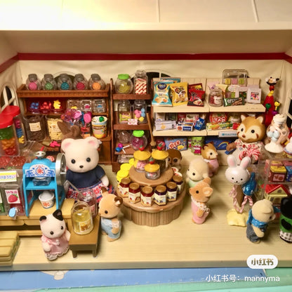 SylvanianFamilies森贝儿家族｜Polar Bear Family 北极熊家族系列战宝植绒套组/玩具/过家家