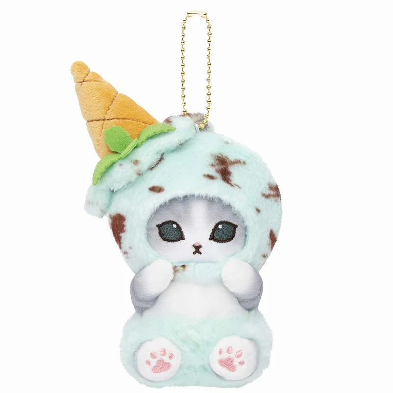 Mofusand｜Mascot Holder - Cat / Ice Cream Nyan Soda｜140×70×90mm approx.