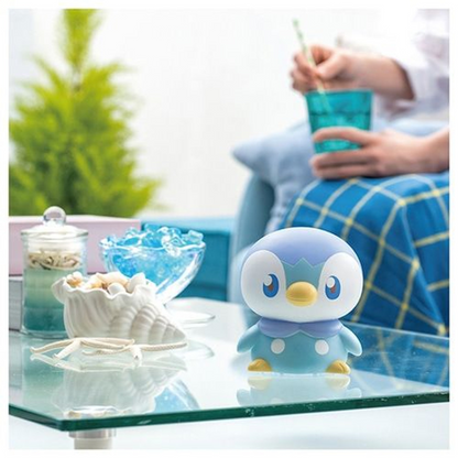 Pikachu皮卡丘｜Takara Tomy Pokemon-Pokepeace Puni Kyun Light - Piplup 宝可梦软软捏捏多段变光波加曼小夜灯｜约15 x 15 x 10cm