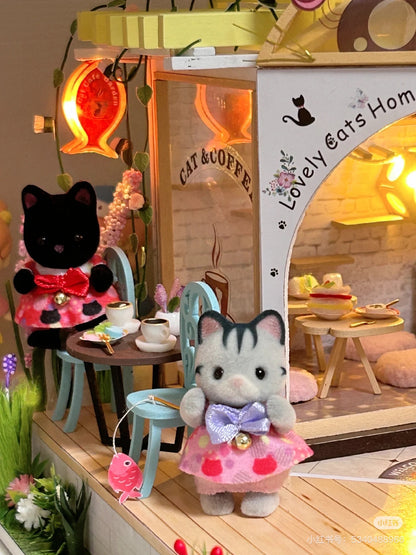 【limit 1】SylvanianFamilies｜Baby Cat Set 5 Babies Doll Epoch Calico Critters