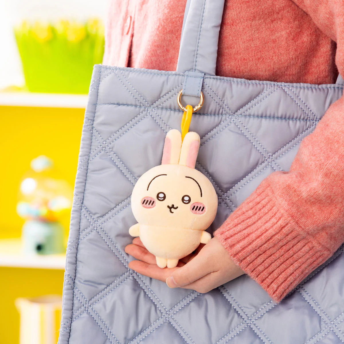 chiikawa｜Marupuwa Mascot Holder /Plush Keychain｜ 140×85×55mm approx.