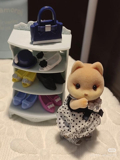 SylvanianFamilies｜Fashion Play Set Shoe Shop Collection-Caramel Dog-5541