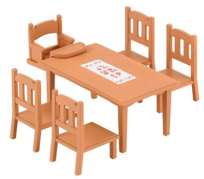 SylvanianFamilies｜Family Table &amp; Chairs-4506