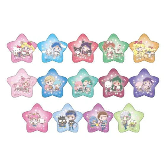 Sailor moon｜50周年剧场版美战xSanrio联名吧唧/徽章盲盒/共14款｜1枚入