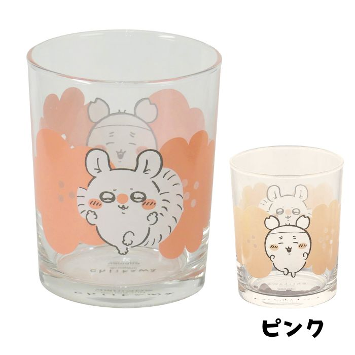 Chiikawa｜Happy Blossom Glass Tumbler｜220ml