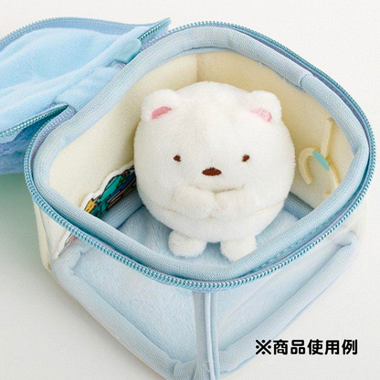 Sumikko gurashi｜Outing Pouch Keychain Okiniiri｜100×85×85mm approx.