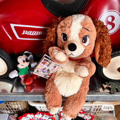 Disney迪士尼｜东迪Soft Plush Doll Lady超柔软淑女大小姐狗狗公仔/玩偶｜约H12×W14×D32cm