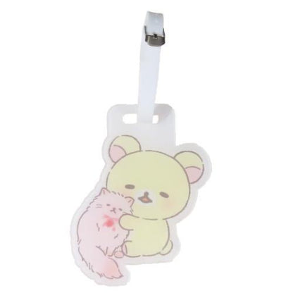 Rilakkuma轻松熊｜可爱防水行李牌/铭牌