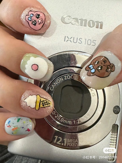 Opanchu usagi｜内裤兔美甲指甲贴/超吸睛