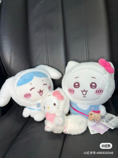 【limit 1】Sanrio｜Chiikawa X Sanrio Characters  Plush Dolls/Plush Toy｜16 x 19 x13cm approx.